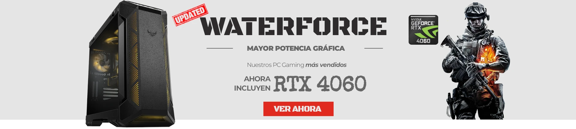 Epical-Q Waterforce ahora con RTX 4060