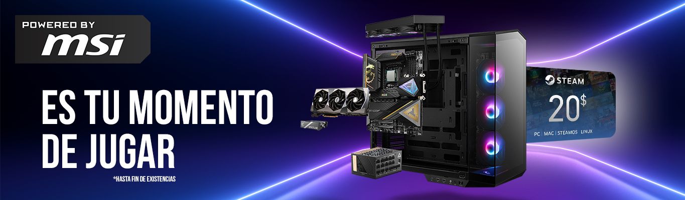MSI y Epical-Q te ofrecen 20$ para tu cuenta Steam