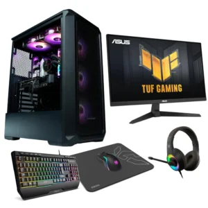 Epical-Q Pack Gaming Epic104 AMD Ryzen 7 5700X, 32GB, 1TB NVME, RTX 5060 + Windows 11 Pro + Monitor 24" 180Hz + Combo Gaming