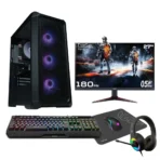 Epical-Q Pack EPIC86 Intel Core i7 12700F, 32GB, 1TB NVME, RTX5060 + Windows 11 Home + Monitor 27" 180hz FHD IPS + Combo Gaming