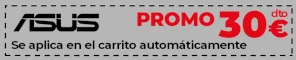 Promoción Asus 30€ de descuento