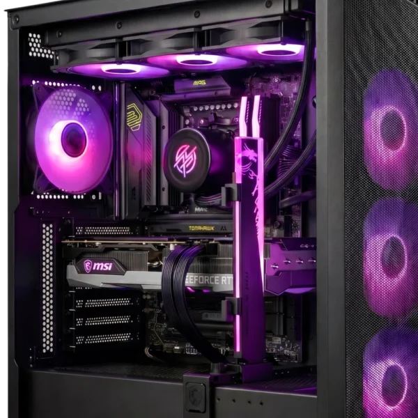 Epical-Q DragonFire Silver IV AMD Ryzen 7 9850X3D, 48GB, 2TB SSD NVME, RTX 5080 + Windows 11 Pro Epical-Q DragonFire Silver IV AMD Ryzen 7 9850X3D, 48GB, 2TB SSD NVME, RTX 5080 + Windows 11 Pro