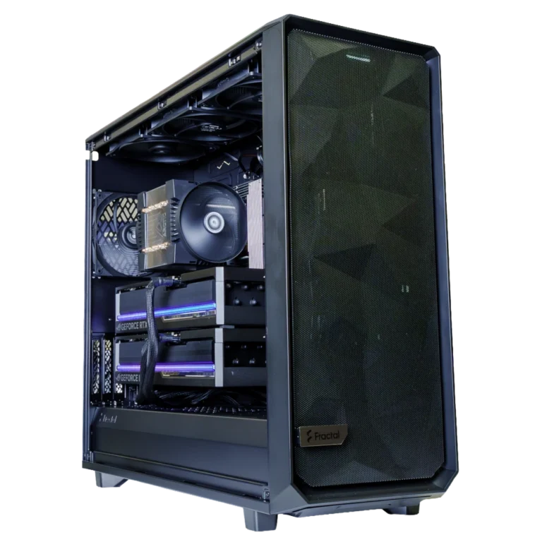 Epical-Q PRO Series GOD III AMD Threadripper 9985WX, 256GB, 4TB+2TB NVME + 10TB HDD, Dual 5090, Windows 11  PRO