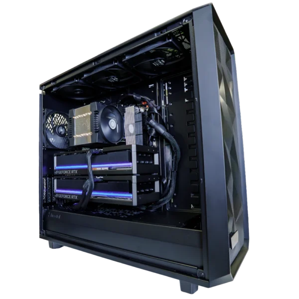Epical-Q PRO Series GOD V AMD Threadripper 9975WX, 128GB, 4TB+2TB NVME + 10TB HDD, Dual 5090, Windows 11 PRO Epical-Q PRO Series GOD V AMD Threadripper 9975WX, 128GB, 4TB+2TB NVME + 10TB HDD, Dual 5090, Windows 11 PRO