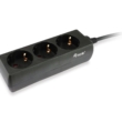 Regleta de 3 schucko 1 IEC - Cable 1m - Equip